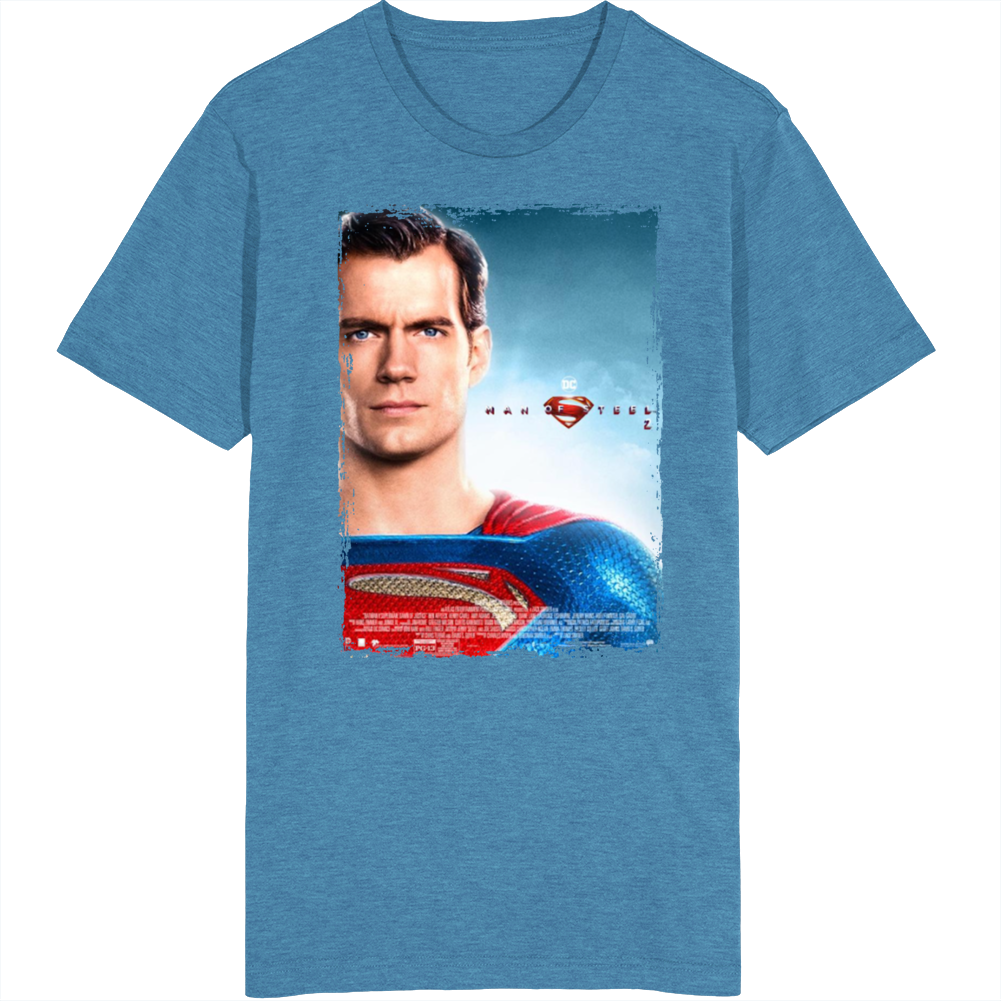 Superman Man Of Steel 2 Movie T Shirt