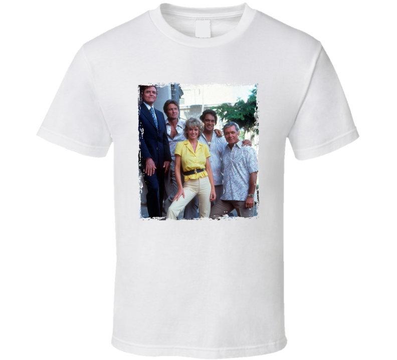 Hawaii 5-0 1980 Cast T Shirt