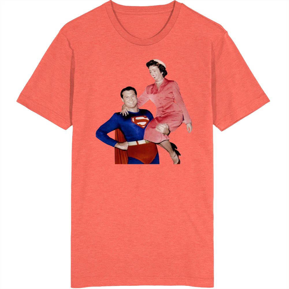 Superman Lifts Lois Lane T Shirt