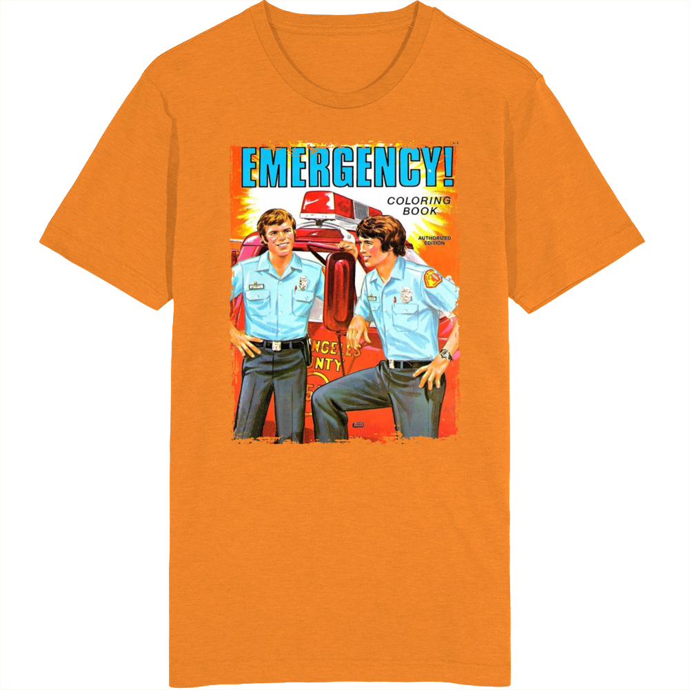 Emergency Tv Series Coloring Book T Shirt