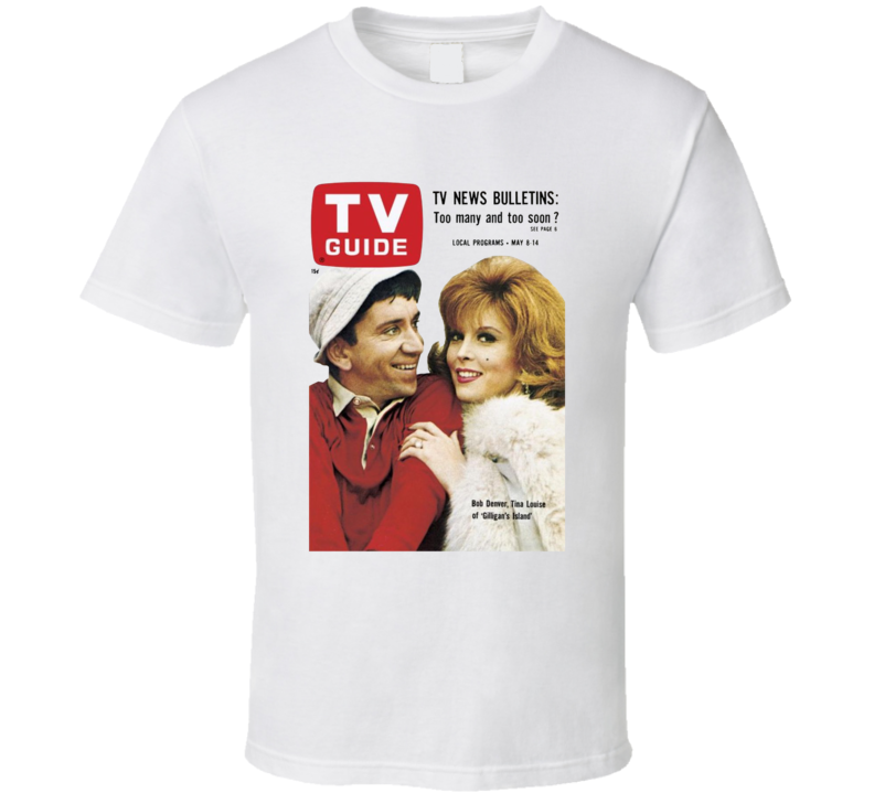 Gilligan's Island Gilligan Ginger Tv Magazine Cover T Shirt