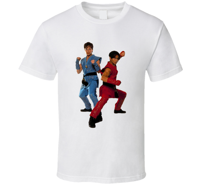 Double Dragon Martial Arts Movie T Shirt