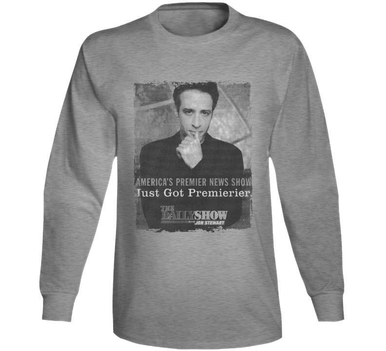 The Daily Show With John Stewart Long Sleeve T Shirt