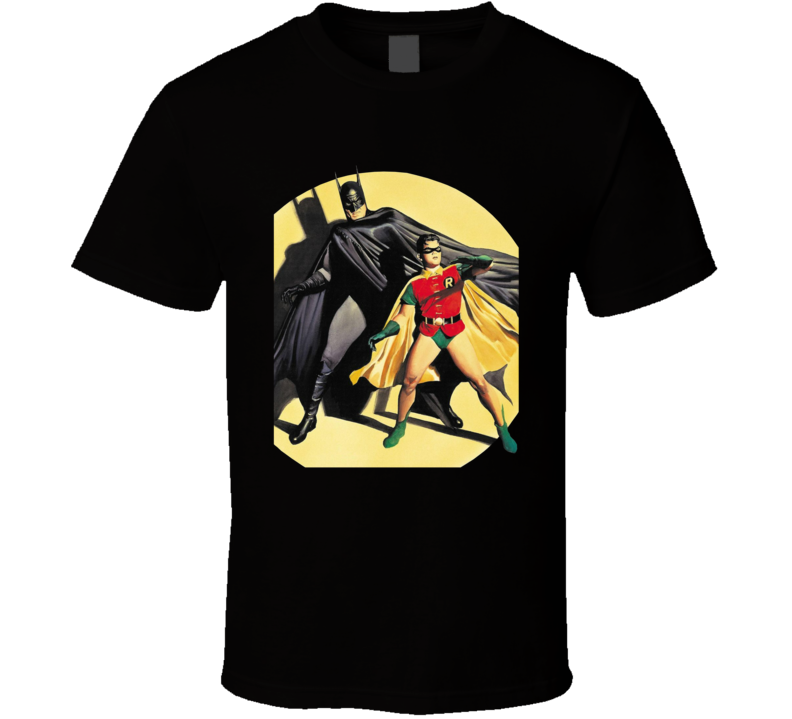Batman And Robin Caped Crusaders T Shirt