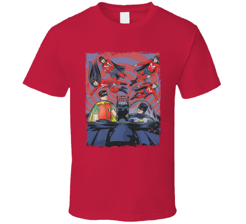 Batman And Robin And The Monkees T Shirt
