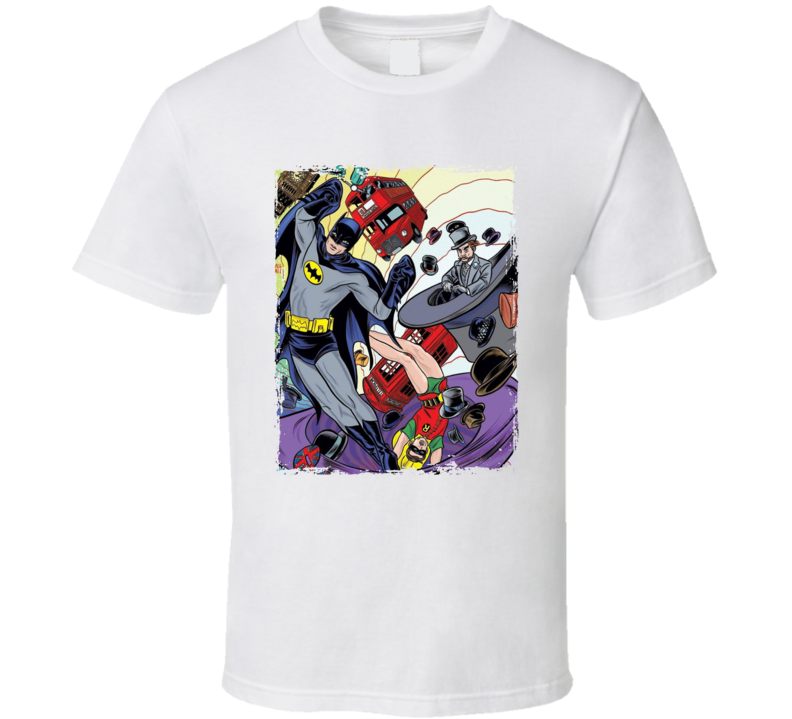 Batman And The Hatter Comic T Shirt