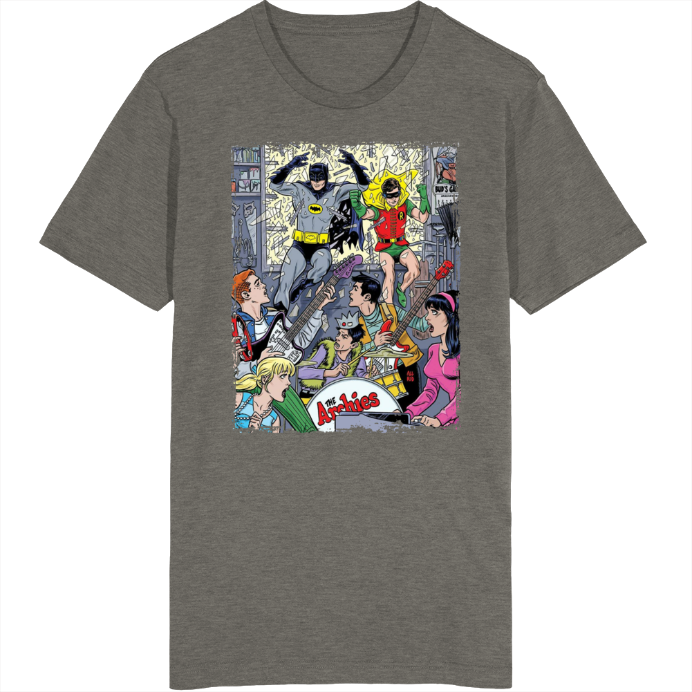 Batman And Robin And The Archies T Shirt