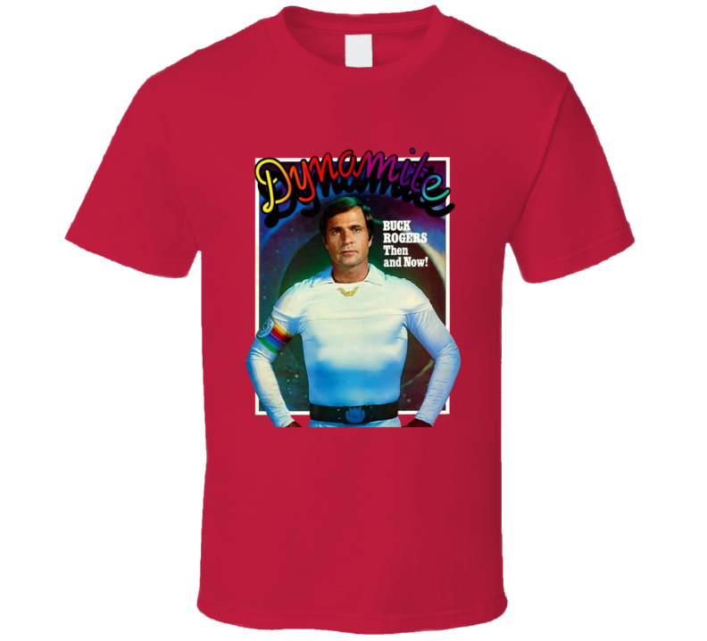 Buck Rogers Then And Now Dynamite Magazine Cover T Shirt