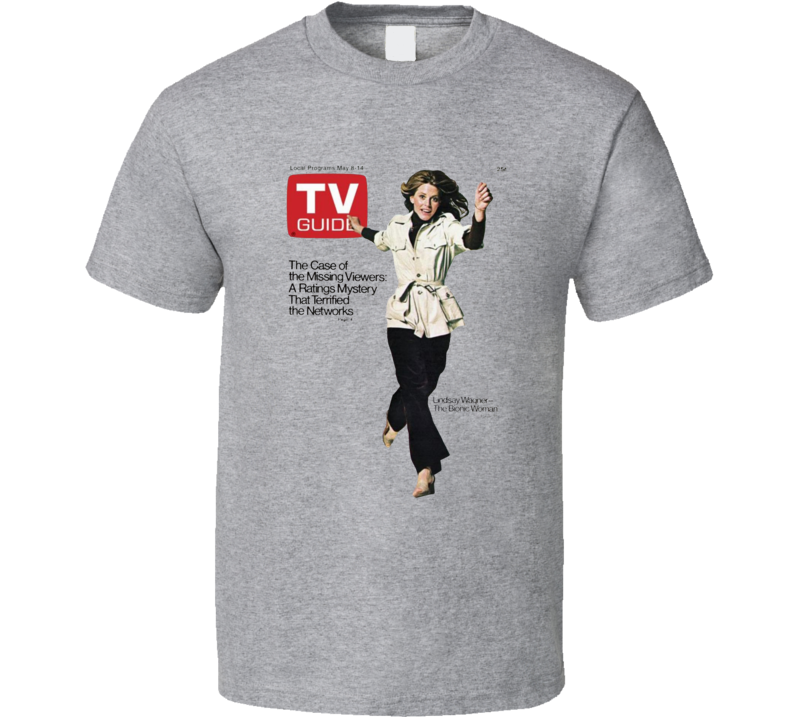 The Bionic Woman Tv Magazine T Shirt