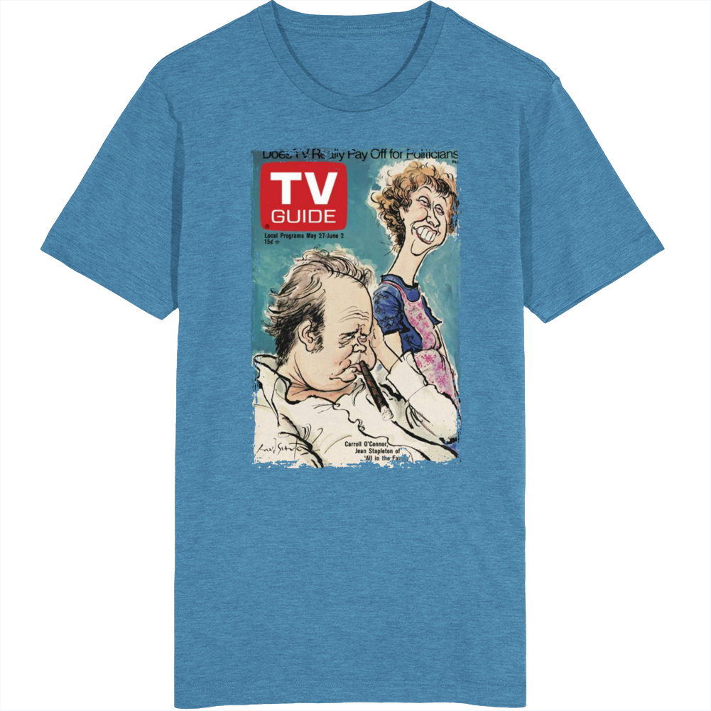 All In The Family Archie Edith Tv Magazine T Shirt