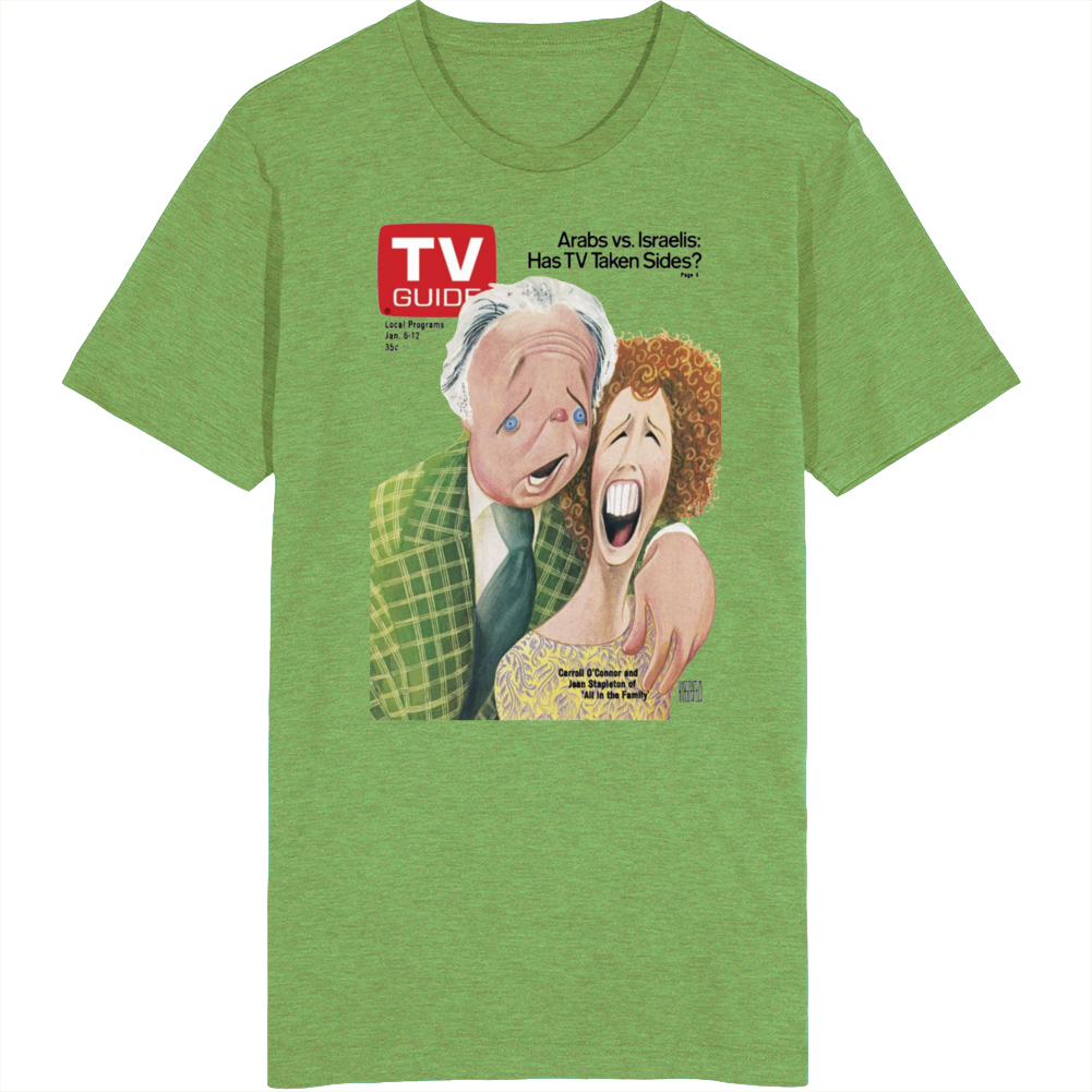 Carroll O'connor Jean Stapleton Tv Magazine Cover T Shirt