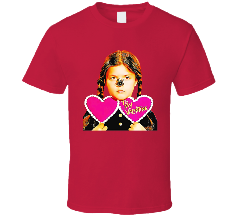 The Addams Family Wednesday Valentine T Shirt