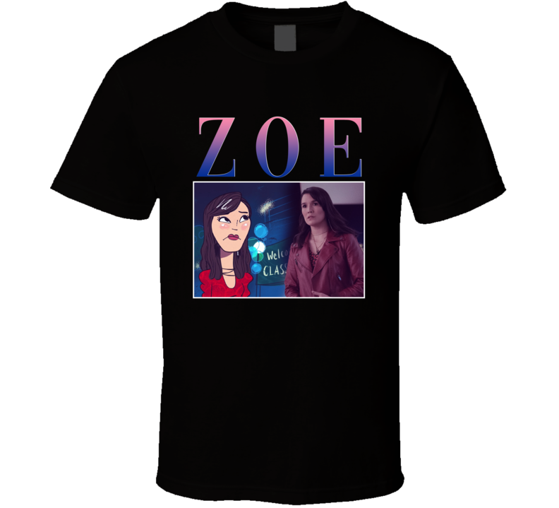 Zoe The Afterparty 90s Style T Shirt