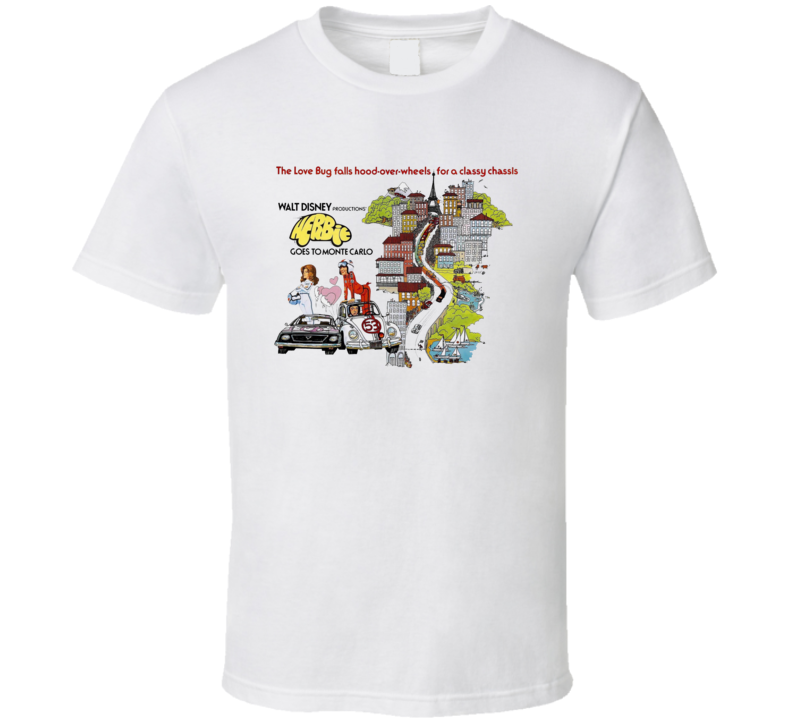 Herbie Goes To Monte Carlo Movie T Shirt