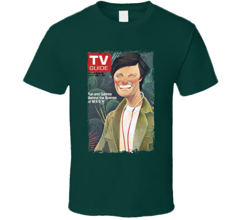 Mash Alan Alda Tv Magazine Cover T Shirt