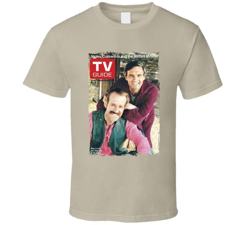 Mash Hawkeye Trapper John Tv Magazine T Shirt