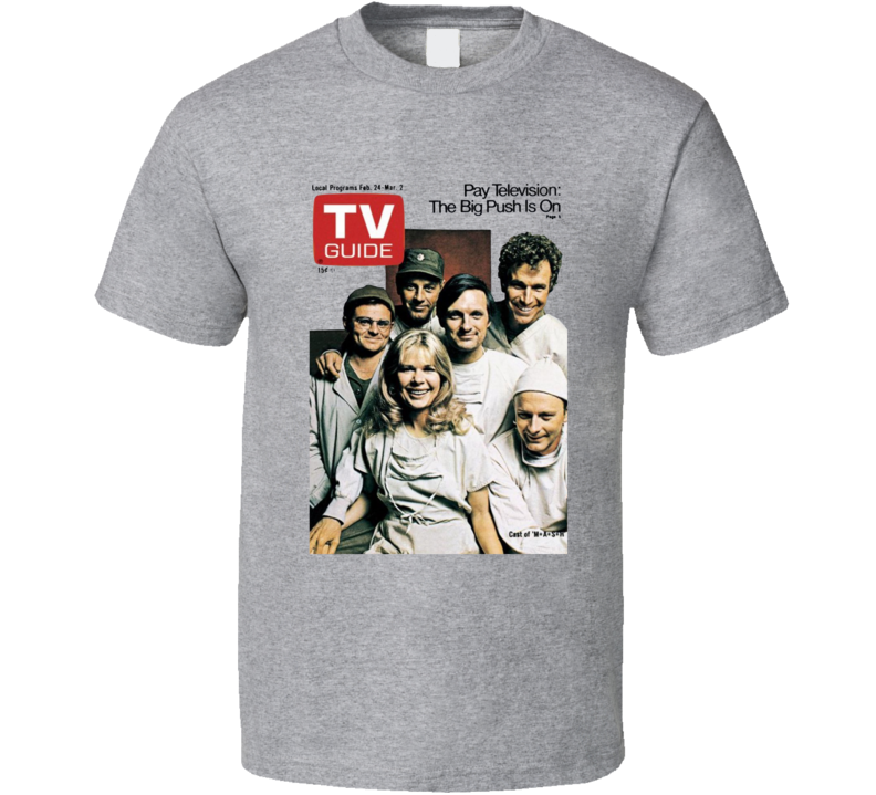 Mash Cast Tv Magazine Cover T Shirt