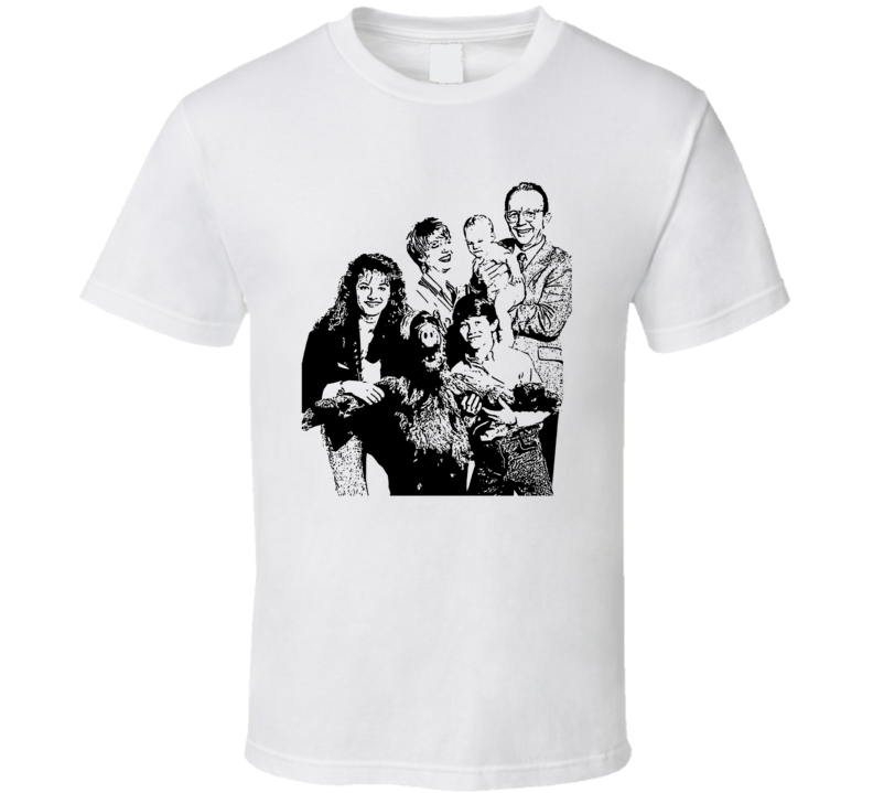 Alf Family Tv Series T Shirt