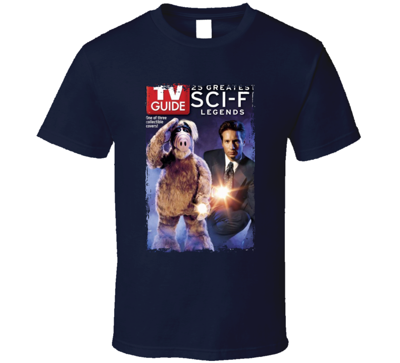 Greatest Sci-fi Legends Tv Magazine Cover T Shirt