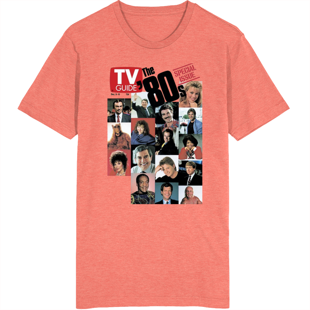 The 80s Special Issue Tv Magazine Cover T Shirt