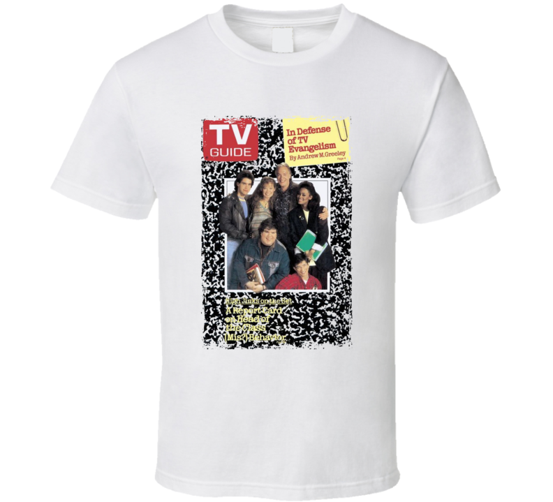 Head Of The Class Tv Magazine Cover T Shirt