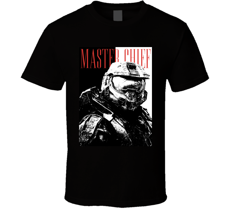 Master Chief Halo Scarface Parody T Shirt