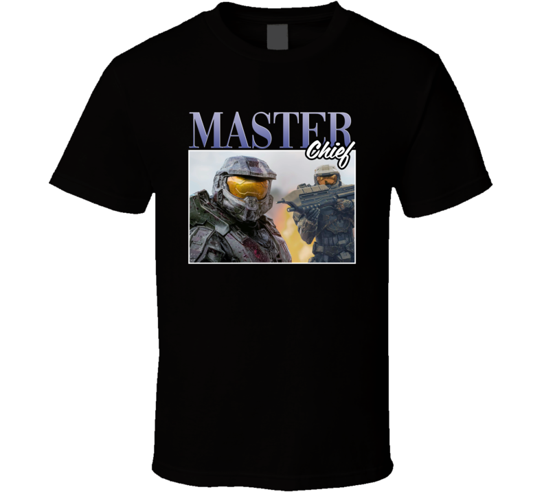 Master Chief Halo 90s Style T Shirt