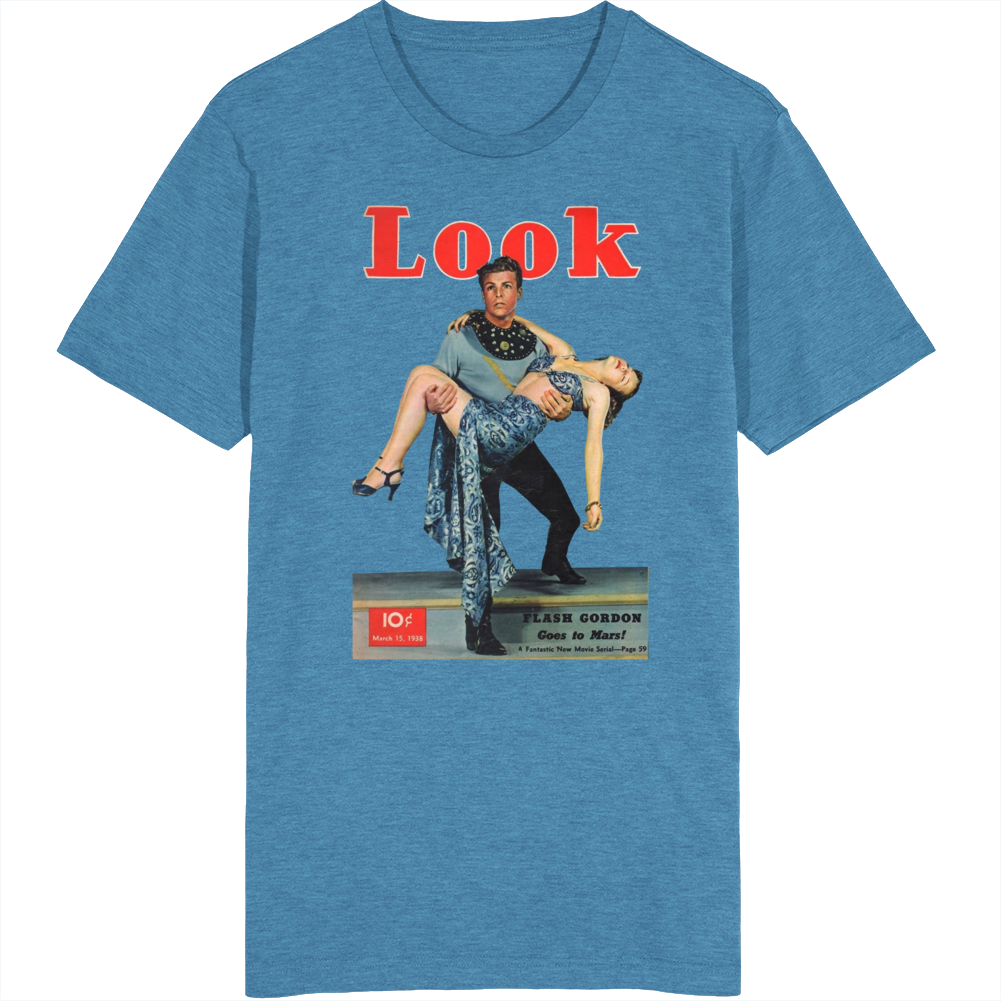 Flash Gordon Look Magazine Cover T Shirt