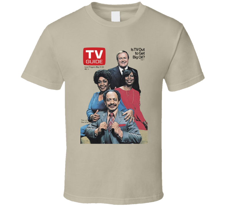 The Jeffersons The Cast Tv Magazine T Shirt