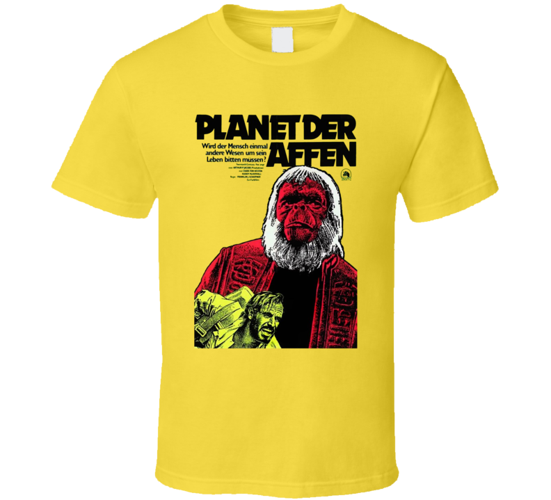 Planet Of The Apes German Movie T Shirt