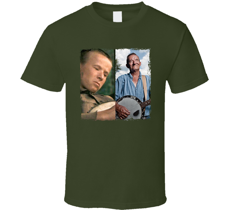 Deliverance Banjo Kid Then And Now T Shirt