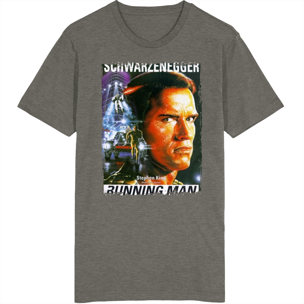 Arnold Schwarzenegger Running Man Movie T Shirt