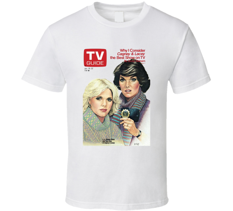 Cagney And Lacey Tv Magazine Cover T Shirt