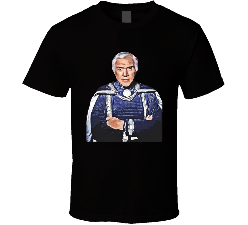 Lorne Greene Battlestar Galactica Tv Series T Shirt