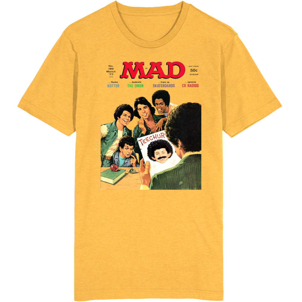 Welcome Back Kotter Mad Magazine Cover T Shirt