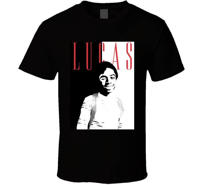 Lucas Sinclair Stranger Things Scarface Parody T Shirt