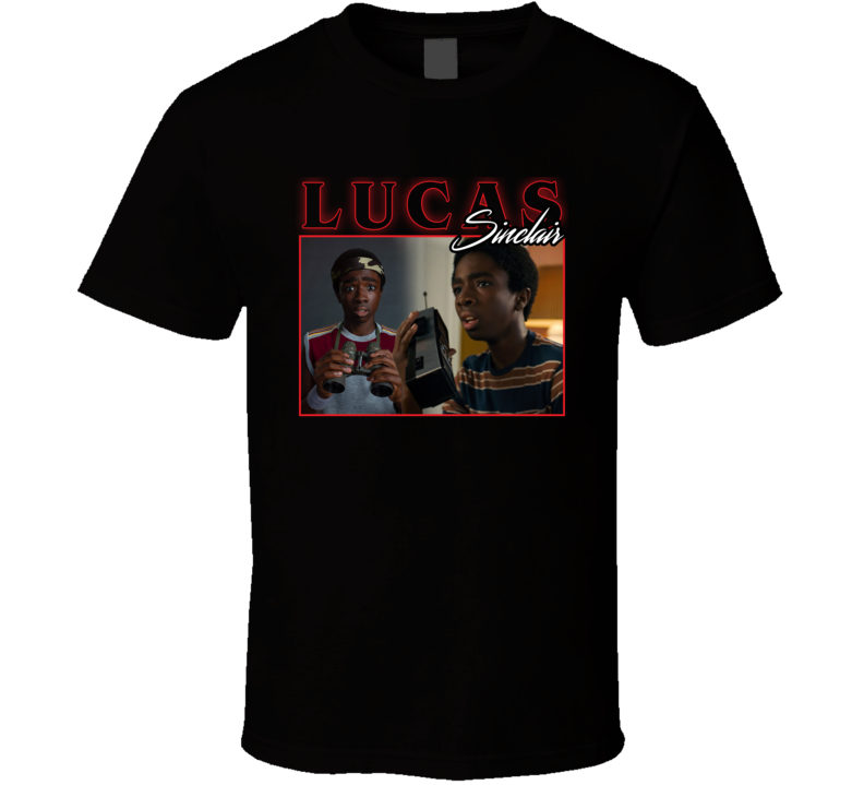 Lucas Sinclair Stranger Things 90s Style T Shirt