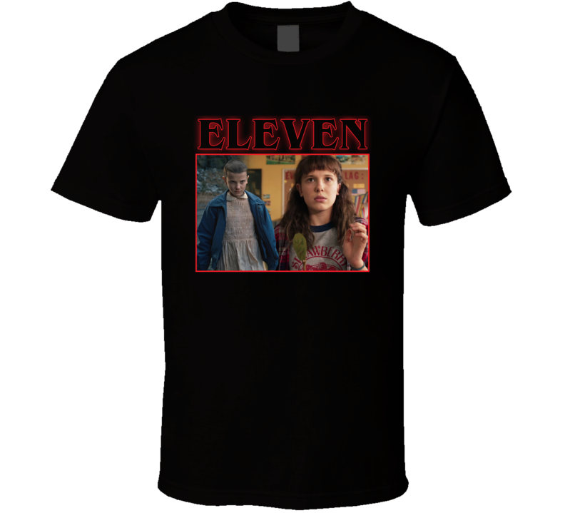 Eleven Stranger Things 90s Style T Shirt