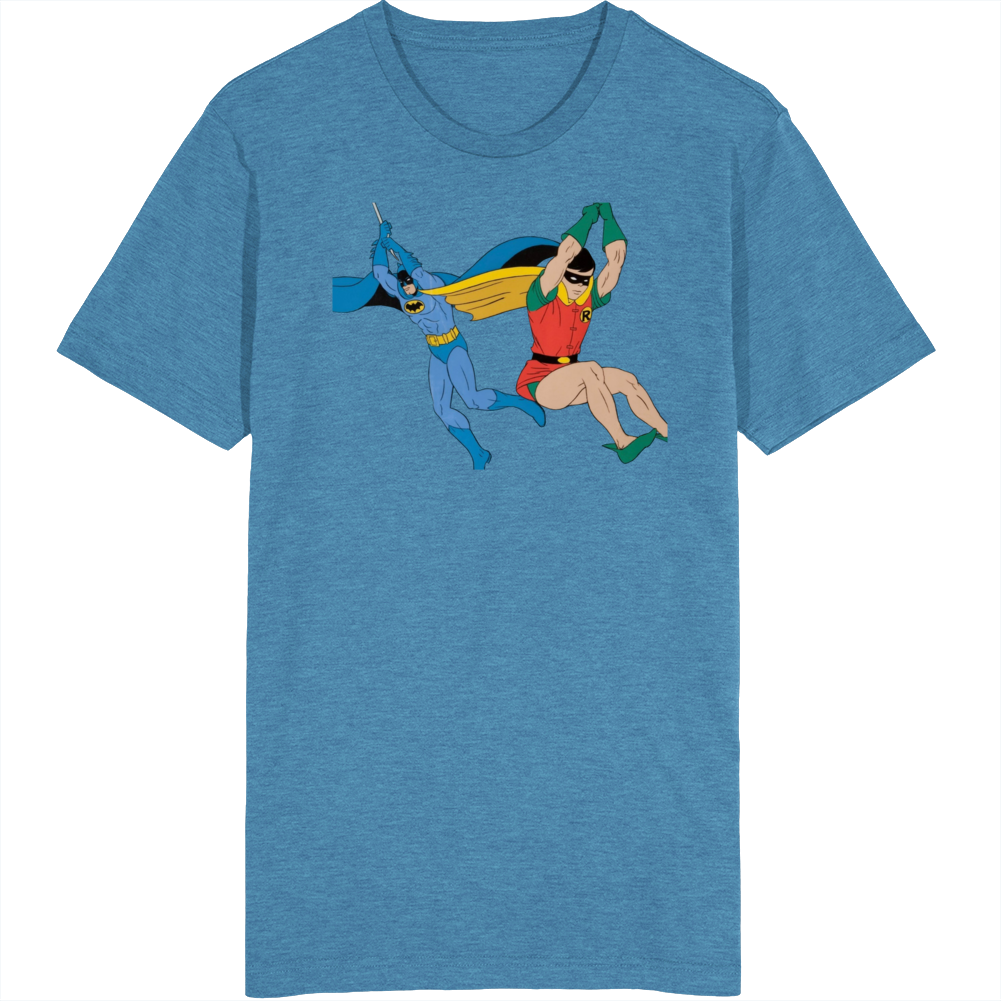 Batman And Robin Caped Crusaders Animated Tv Series T Shirt