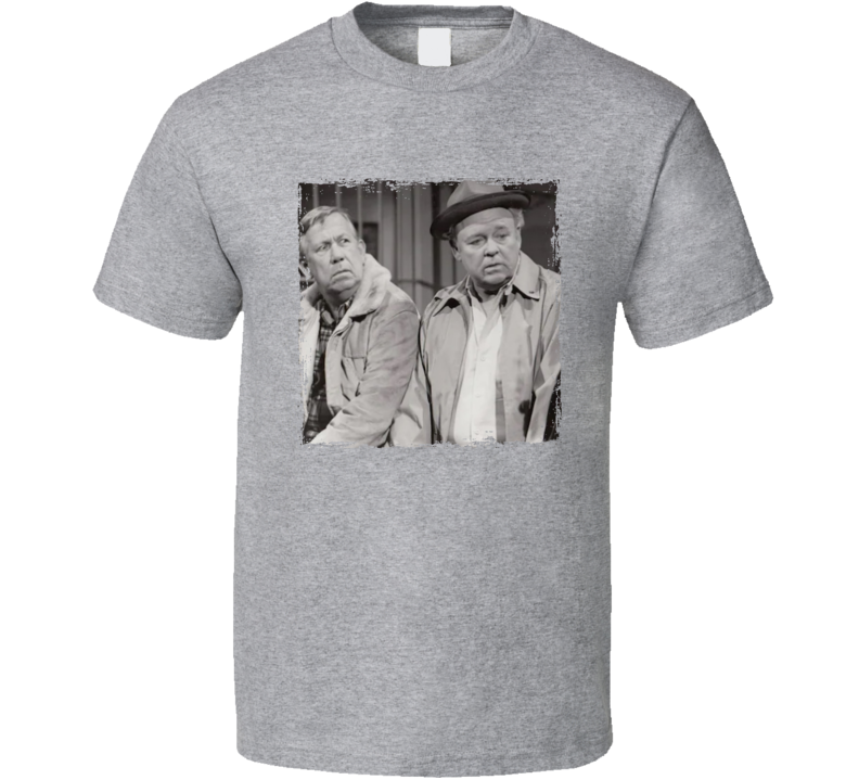All In The Family Barney And Archie T Shirt