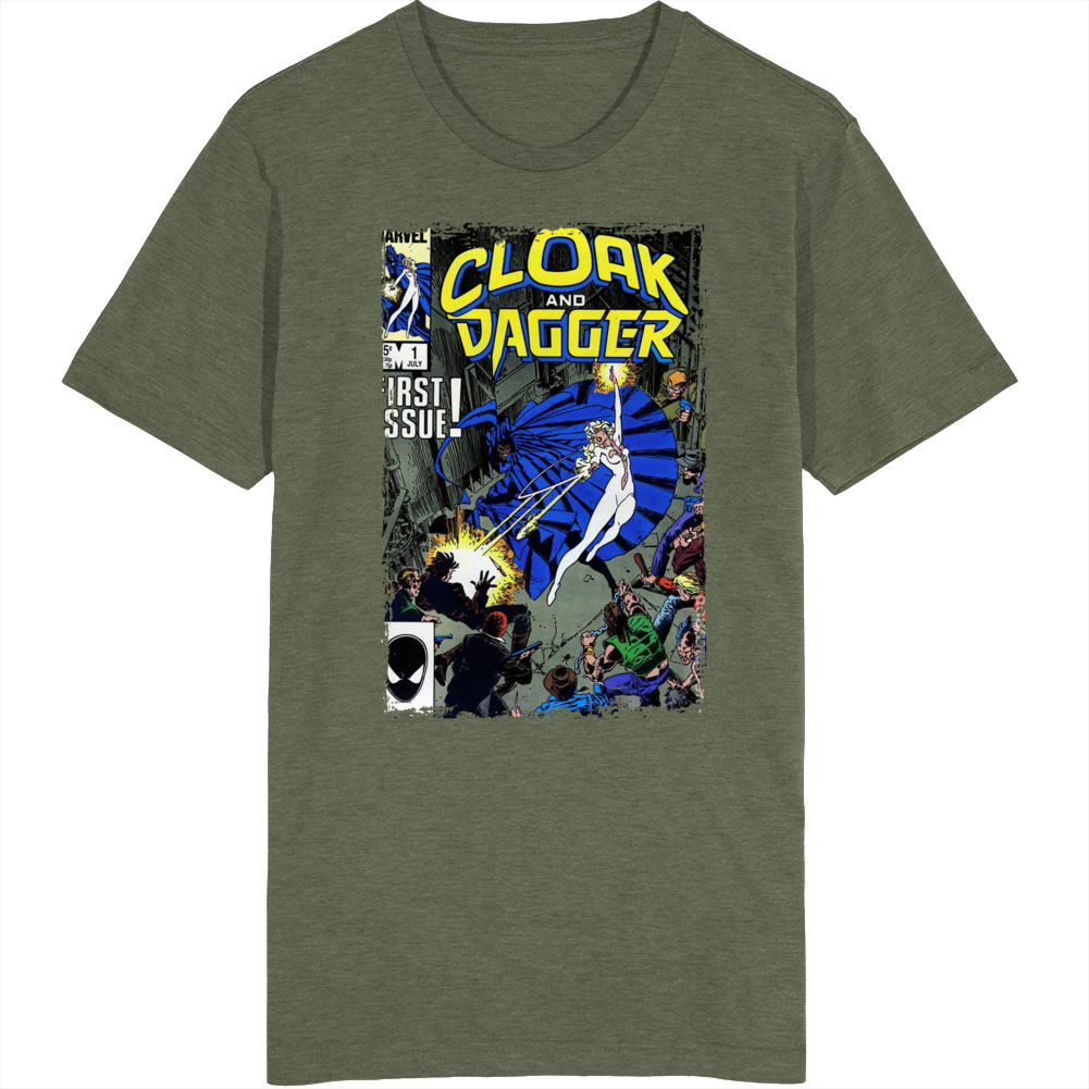 Cloak And Dagger First Issue Comic Book T Shirt