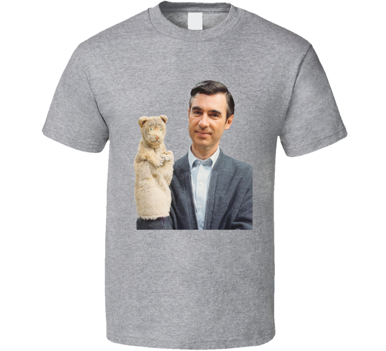 Mister Rogers And Daniel Tiger Puppet T Shirt