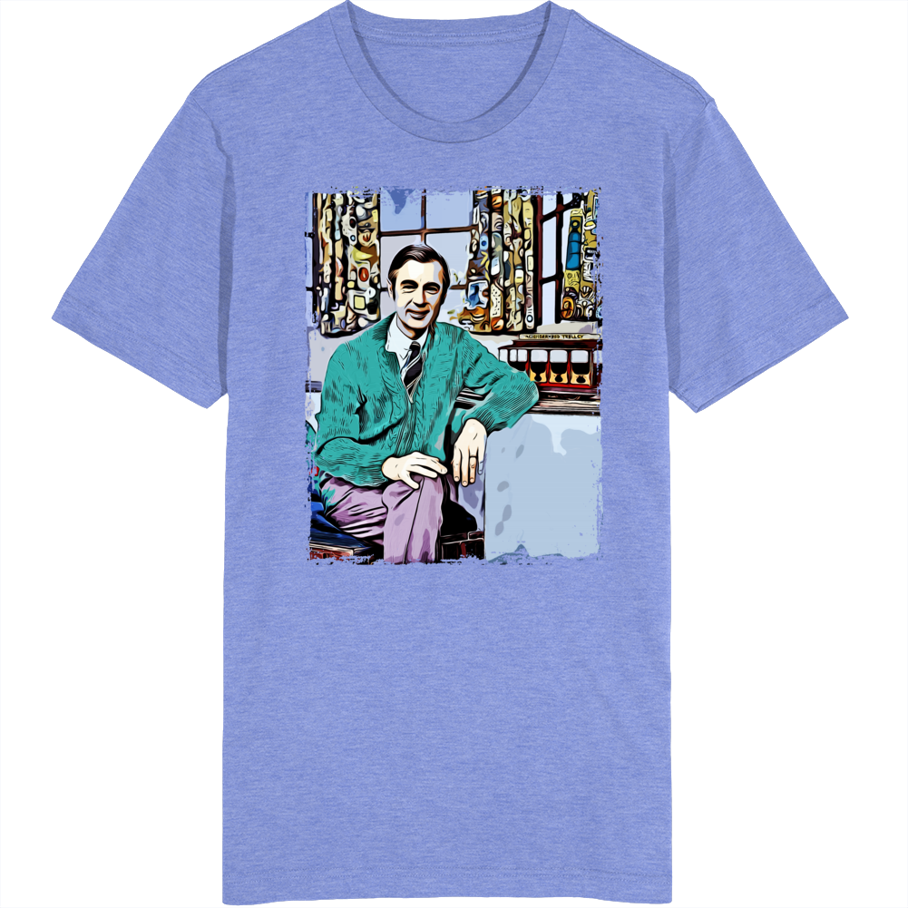 Mister Rogers And The Neighborhood Trolley T Shirt