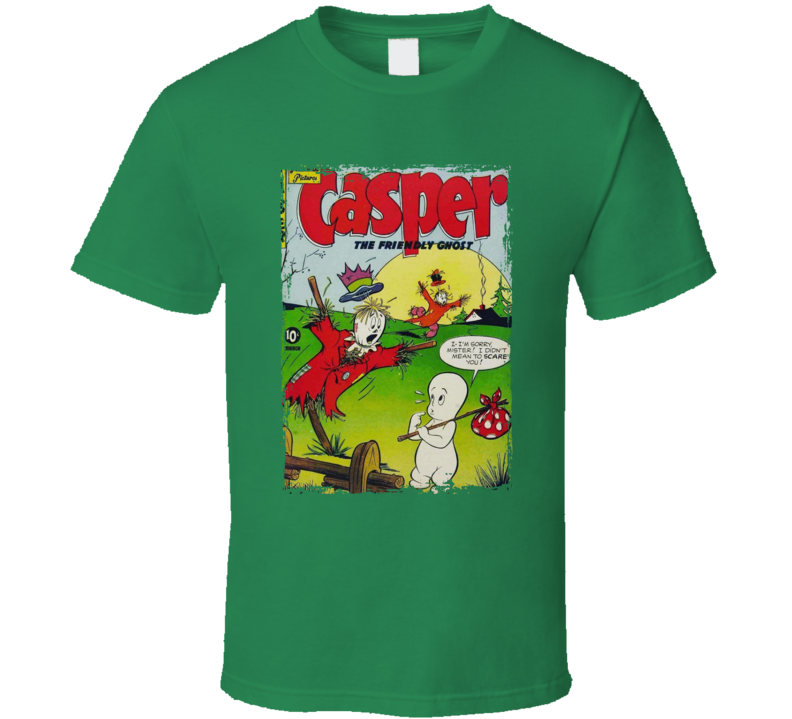Casper The Friendly Ghost Vintage Comic T Shirt