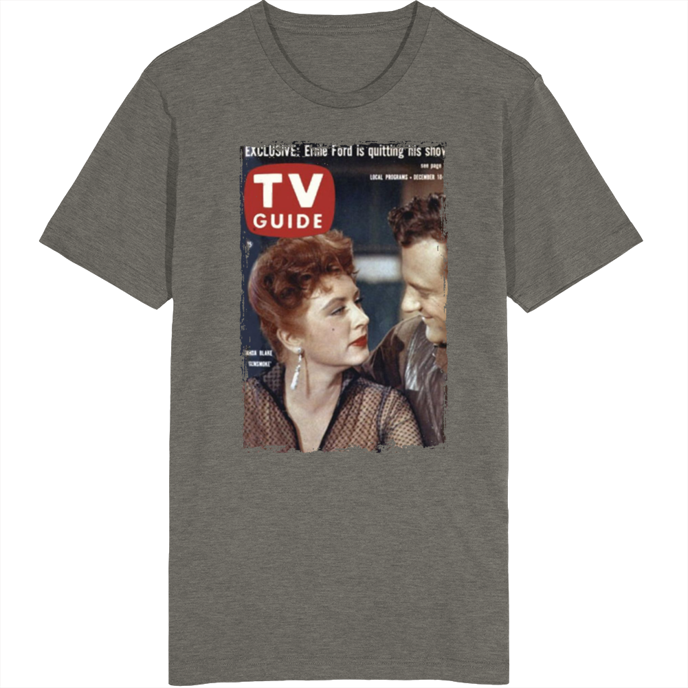 Gunsmoke Amanda Blake Tv Magazine Cover T Shirt