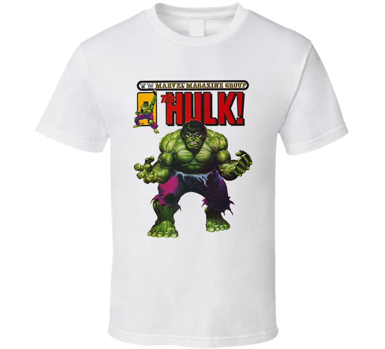 The Hulk Comic Book Cover T Shirt