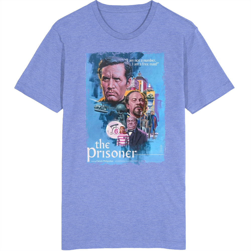 The Prisoner Patrick Mcgoohan Tv Series T Shirt