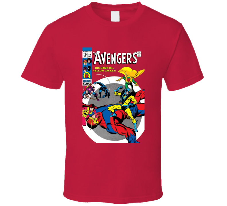 The Avengers Comic Issue 59 T Shirt