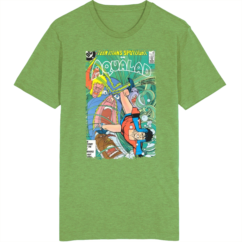 Teen Titans Spotlight On Aqualad Comic T Shirt