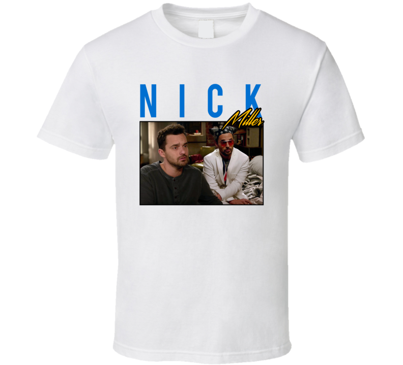 Nick Miller New Girl 90s Style T Shirt